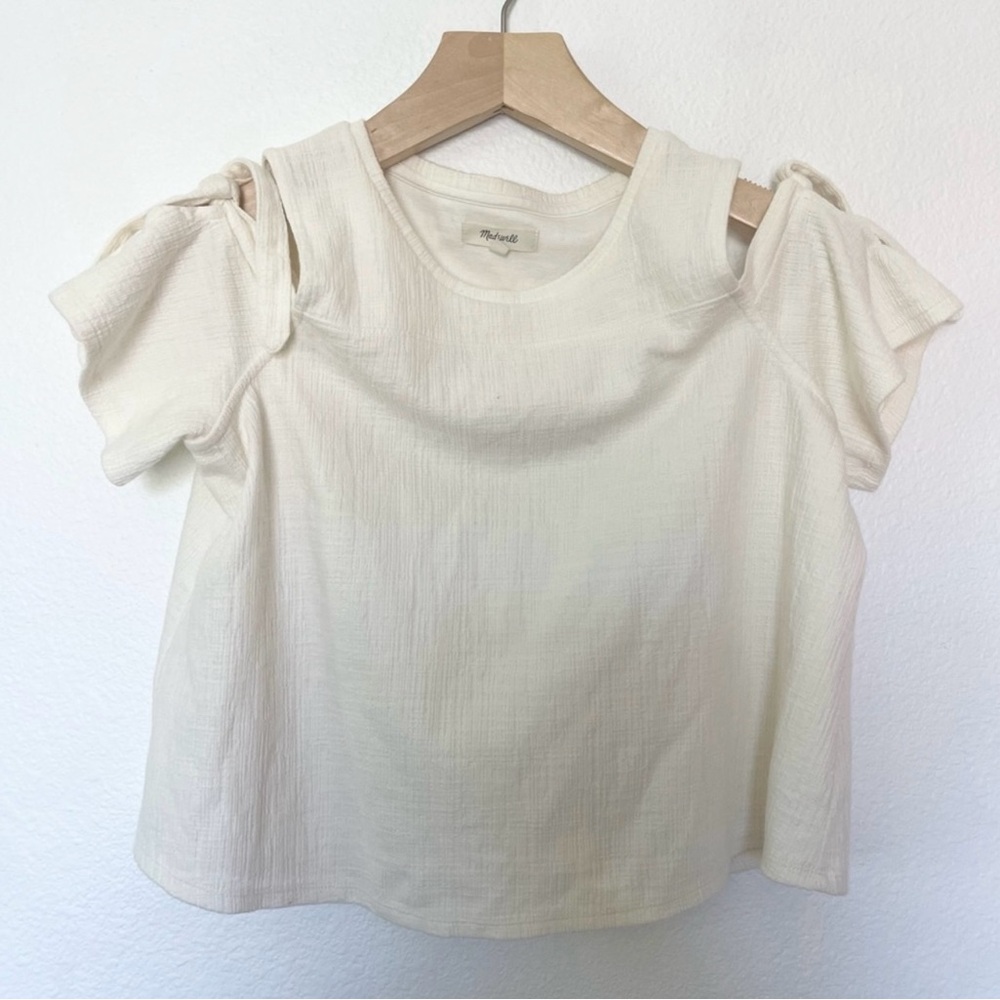 Madewell Skylark cream top